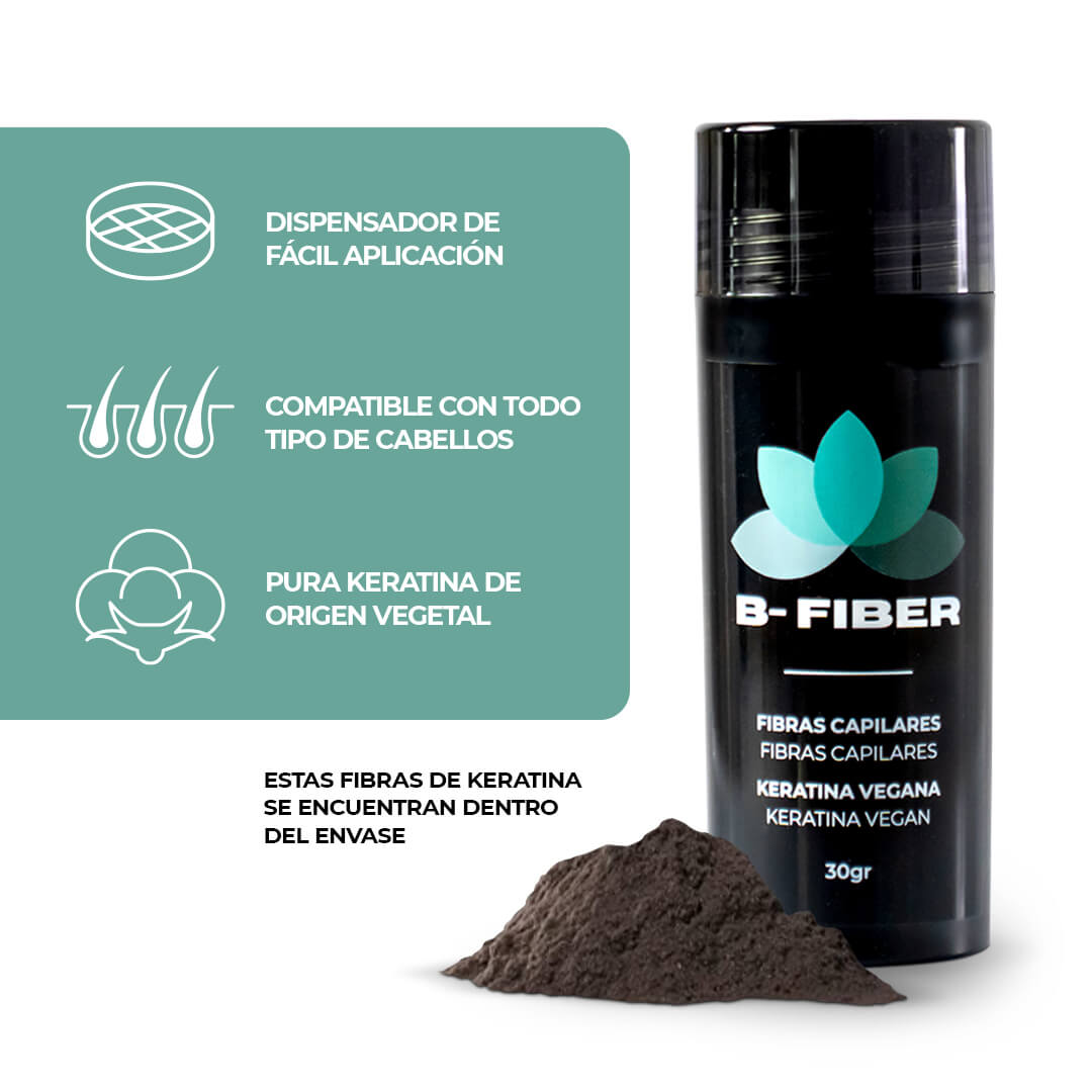 FIBRAS CAPILARES NEGRO